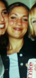 Michele, in her eating disorder days, with her diet coke