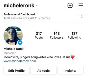 Michele Ronk Instagram Profile